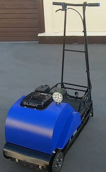 Мотобуксировщик Лидер-Дельта-R, 7 л.с. компактный