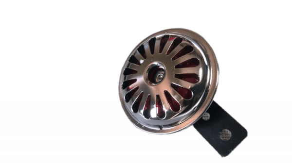 Сигнал звуковой 6В металл решетка хром