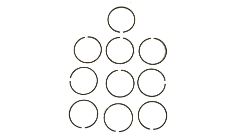 Кольцо поршневое D41*1,5 мм, CHAMPION 240 (4004002105)