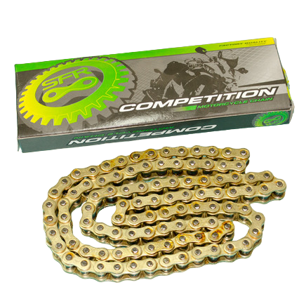 Цепь 100 звеньев шаг 428H SFR приводная Альфа усиленная