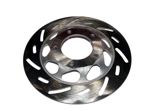 Диск тормозной передний мопед Alpha RX Hunter 200