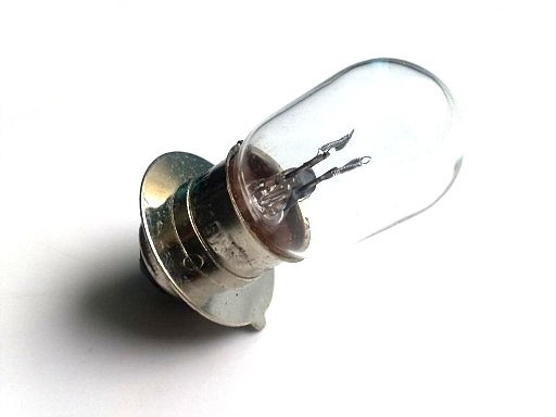 Лампа 12В 18/18Вт (Т19) фарная Альфа, Zodiak (P15D-25) простая