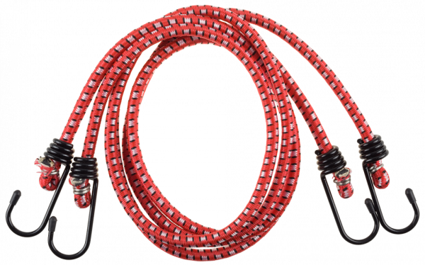 Резинка для крепления багажа 2шт 2м с крюками