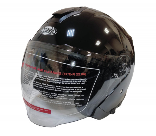 Шлем открытый Cobra Ec H586 черный L