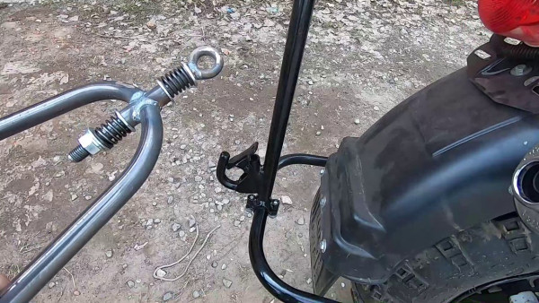 ПРИЦЕПНОЕ УСТРОЙСТВО (КРОНШТЕЙН С КРЮКОМ) ДЛЯ СКАУТ 3