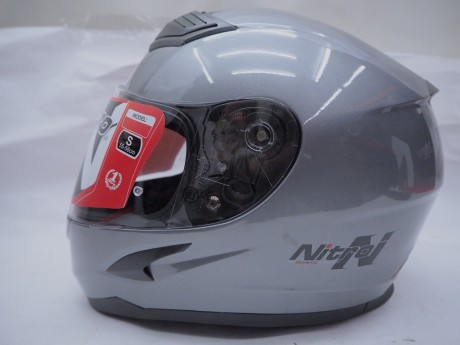 Шлем интеграл NITRO N2400 UNO (Gun Metal), размер XL
