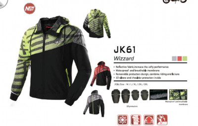 Куртка SCOYCO JK61, зеленая, размер 3XL
