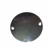 Крышка крышки картера Альфа "Zodiak" правой маслощупа "круглая" малая D75мм посад. 64мм