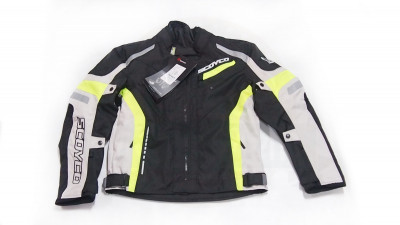 Куртка SCOYCO JK85, черно-зеленая, размер M