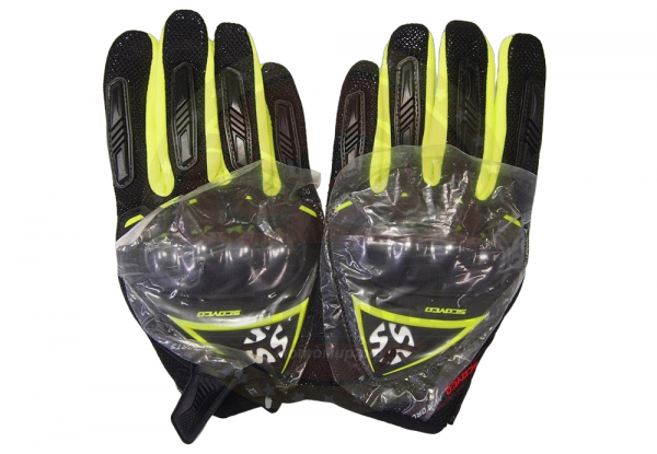 Перчатки Scoyco МС-44 зеленые размер M