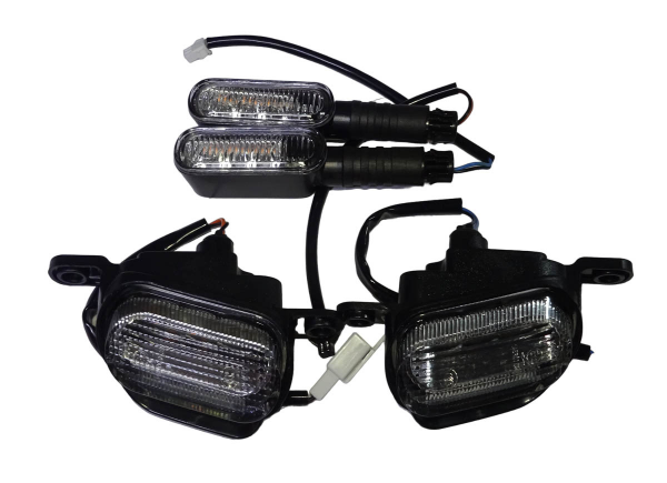 Боковой фонарь электро скутер М6 комплект