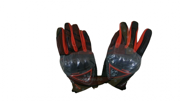 Перчатки SCOYCO МС-44, красные, размер L