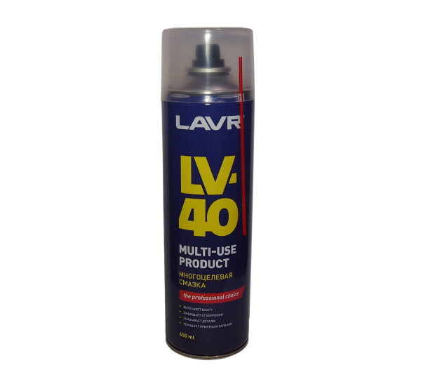 Смазка многоцелевая аэрозоль LV-40 650мл