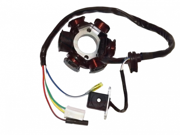 Зажигание Honda Lead 90 GY6-50 голое статор 5-1 катушек