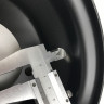 Диск SCOUT для ATV 8", 8"х 4,7" (4х110) ЦО 90 мм, выс. 22,5 см, черный, серебристый штамп