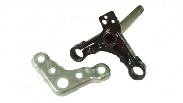 Траверса нижняя+верхняя с осью Альфа 27 мм