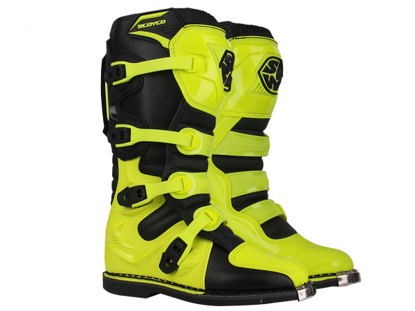 Ботинки Scoyco MBM006 цвет зеленый р-р 42