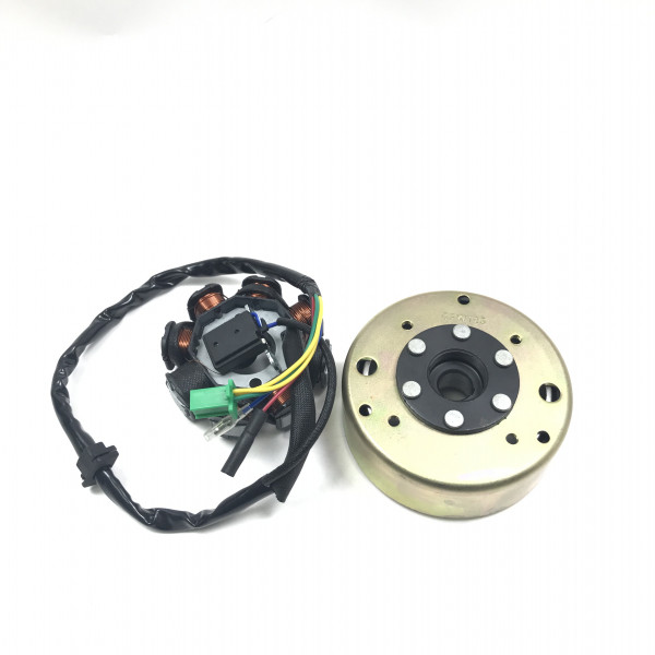 Зажигание скутер GY6-125-150 в сборе с маховиком 7-1
