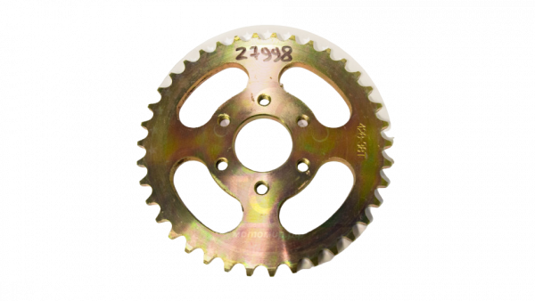 Диски нео 428. 428 05. 428 05. Венец (z41) 428 (d76mm - 4 x 65mm) fighter125 (ttr125). Ведущая звезда на мопед альфа.