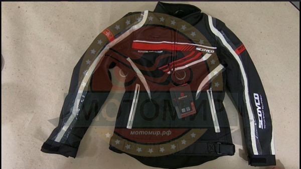 Куртка мото, женская SCOYCO JK37W, черная, размер XL