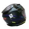 Шлем TVS Racing India Street D/V Dull Black M.Blue XL