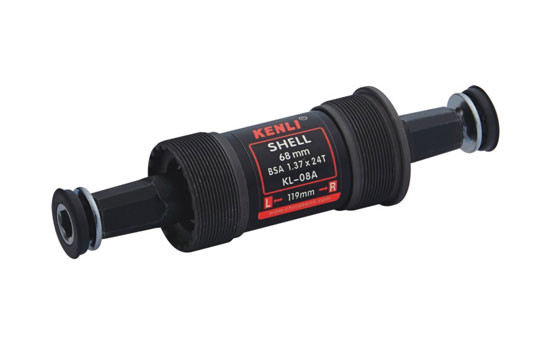 Каретка-картридж велосипеда Kenli MTB 1,37х24T L/R, 68/113mm