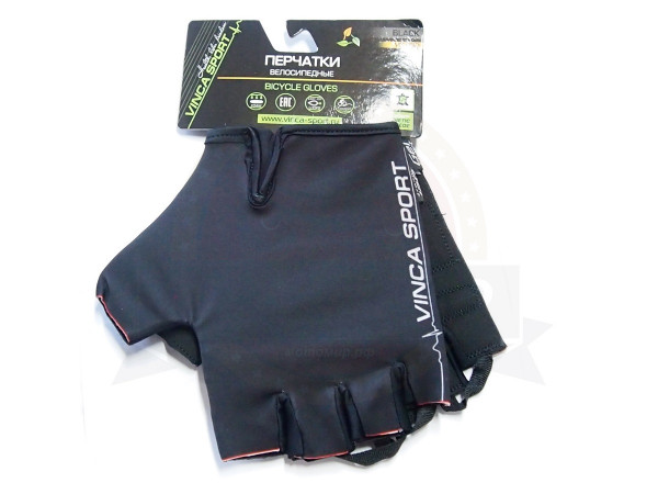 Перчатки велосипедные мужские, цвет черный, размер ХXL