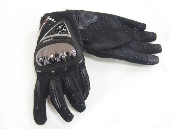 Перчатки SCOYCO МС-44, черные, размер L