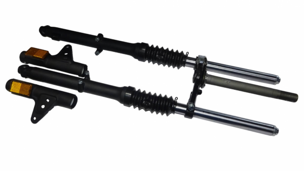 Вилка телескопическая передняя Trickler в сборе барабанный тормоз