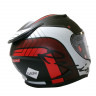 Шлем TVS Racing India Street D/V Dull Black Red L