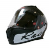 Шлем TVS Racing India Street D/V Dull Black Red M