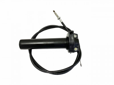 Ручка руля правая Д8 веломотор в сборе