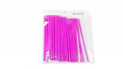 Накладки на спицы "Spoke Skins" 17/14 (комплект64шт) фиолетовый
