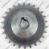 Звезда 26 зубов 520 цепи 15.875 шаг вал d25 шпонка 8мм