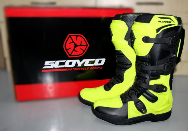 Ботинки SCOYCO MBM003, цвет лайм, размер 46
