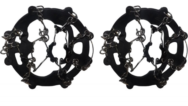 Накладки с шипами и цепями на подошву ботинок