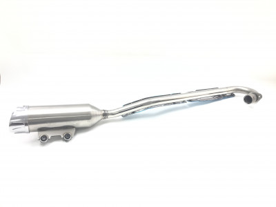 Глушитель ATV Sporty 250 в сборе с коленом