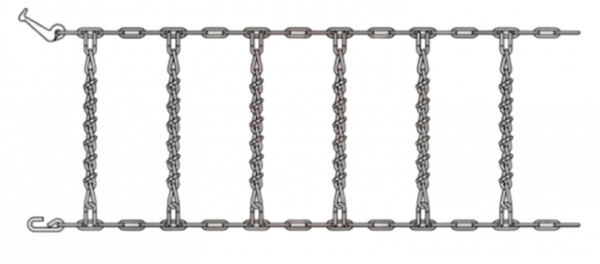 Цепь противоскольжения ATV на колеса 7