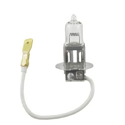 Лампа 12В 55Вт (Н3) фарная галоген с проводом (Pk22s)