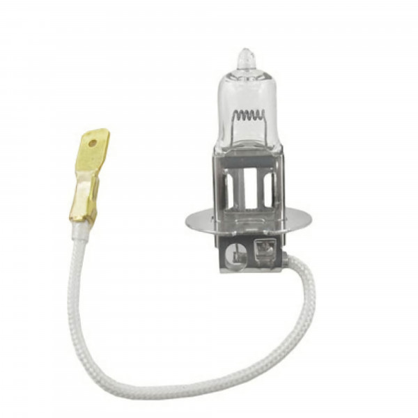 Лампа 12В 55Вт (Н3) фарная галоген с проводом (Pk22s)