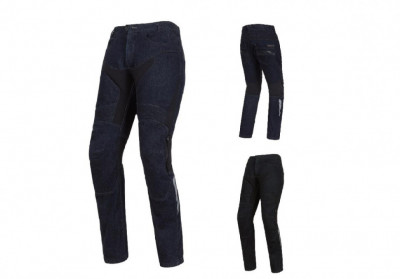 Брюки SCOYCO P066, джинсовые черные, размер 40, S