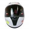 Шлем TVS Racing India Street D/V White Yellow M
