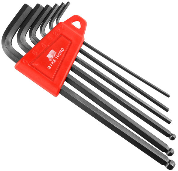 Набор шестигранников на клипсе 6 шт, (2/2,5/3/4/5/6мм), YC-613 Bike Hand (230041)