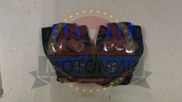 Перчатки SCOYCO МС-44D, цвет синий, размер XL