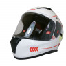 Шлем TVS Racing India Street D/V White Yellow XXL
