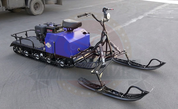 МОТОБУКСИРОВЩИК С ЛЫЖНЫМ МОДУЛЕМ 20 Л.С., С РЕВЕРСОМ ЛИДЕР-3-4Т-20АП LONG (4 ТЕЛЕЖКИ), ИЖТЕХМАШ