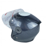 Шлем открытый 3/4 COBRA JK513, серый карбон, размеры S
