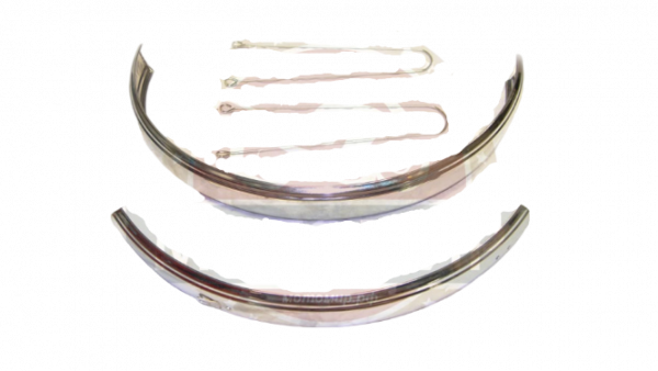 Крылья для велосипеда (щитки) 24" хром