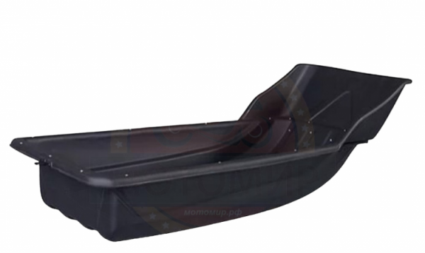 Сани-волокуши снегоходные 1700 с отбойником, накладками (1,7х0,7х0,37) ТОЛЬКО ПЛАСТИК