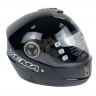 Шлем интеграл YM-828 "YAMAPA", черный, черно-красный, размер М внутренние солнцезащ. ОЧКИ